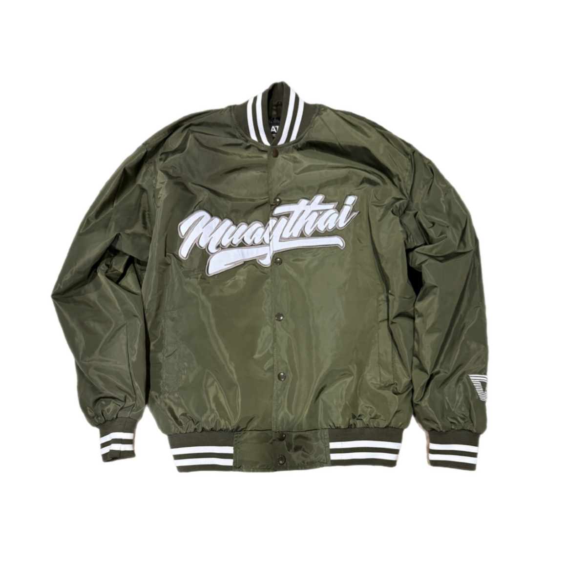 SATRAA - ART 8 LIMBS YAK VARSITY JACKET ARMY GRN