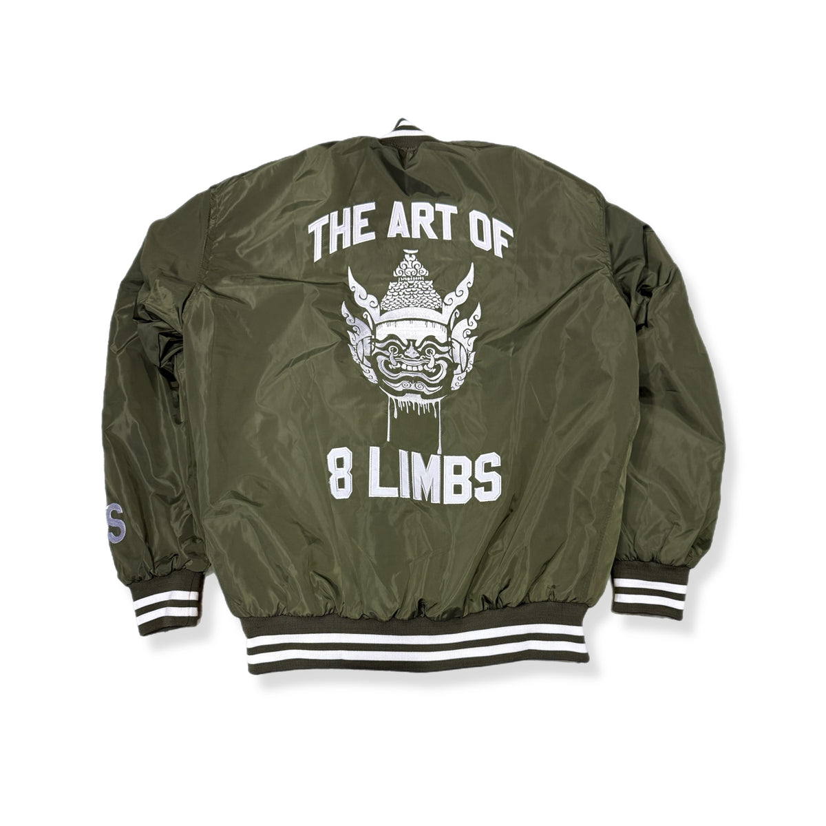 SATRAA - ART 8 LIMBS YAK VARSITY JACKET ARMY GRN