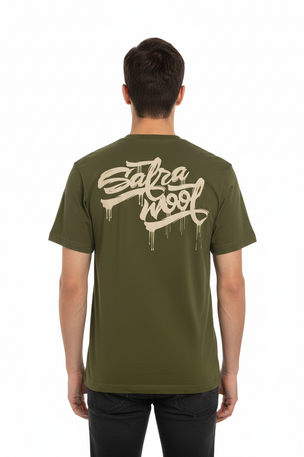 SATRAA- SATRAWOOT YAKI ARMY GRN TEE