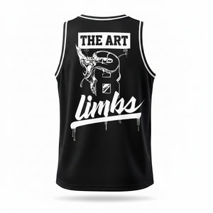 SATRAA - ART OF 8 LIMBS BASKETBALL JERSEY BLK