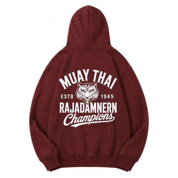 SATRAA - CHAMPION HOODIE BURGUNDY