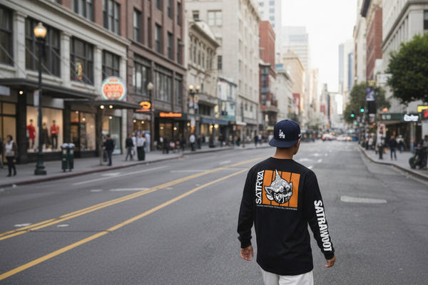 SATRAA - YAKI LONGSLEEVE BLACK