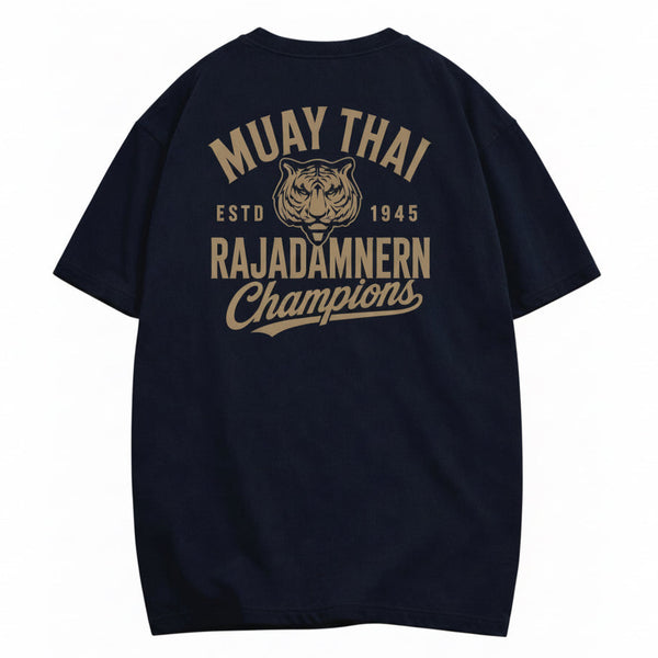 SATRAA -  CHAMPION TEE NVY | GLD