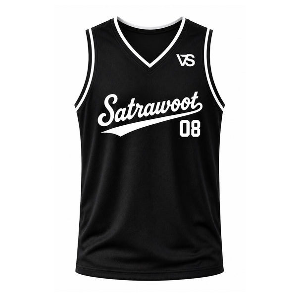 SATRAA - ART OF 8 LIMBS BASKETBALL JERSEY BLK