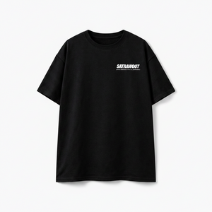 SATRAA - GENERAL SIN BLK OVERSIZED TEE