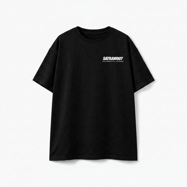 SATRAA - GENERAL SIN BLK OVERSIZED TEE