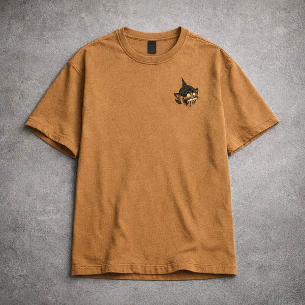 SATRAA- SATRAWOOT YAKI BROWN TEE