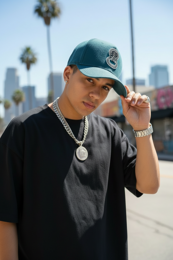 SATRAA - ART OF 8 LIMBS CORDUROY GREEN 5 PANEL