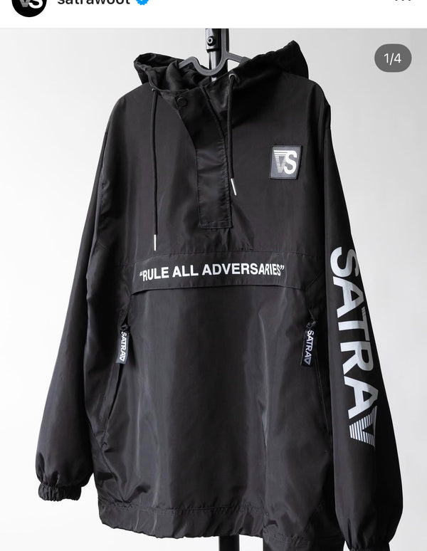 SATRAA - ANORAK PULLOVER “TO RULE ALL ADVERSARIES”