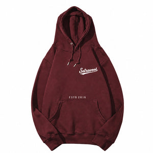 SATRAA - CHAMPION HOODIE BURGUNDY