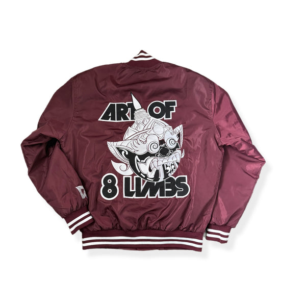 SATRAA - ART 8 LIMBS YAKI VARSITY JACKET