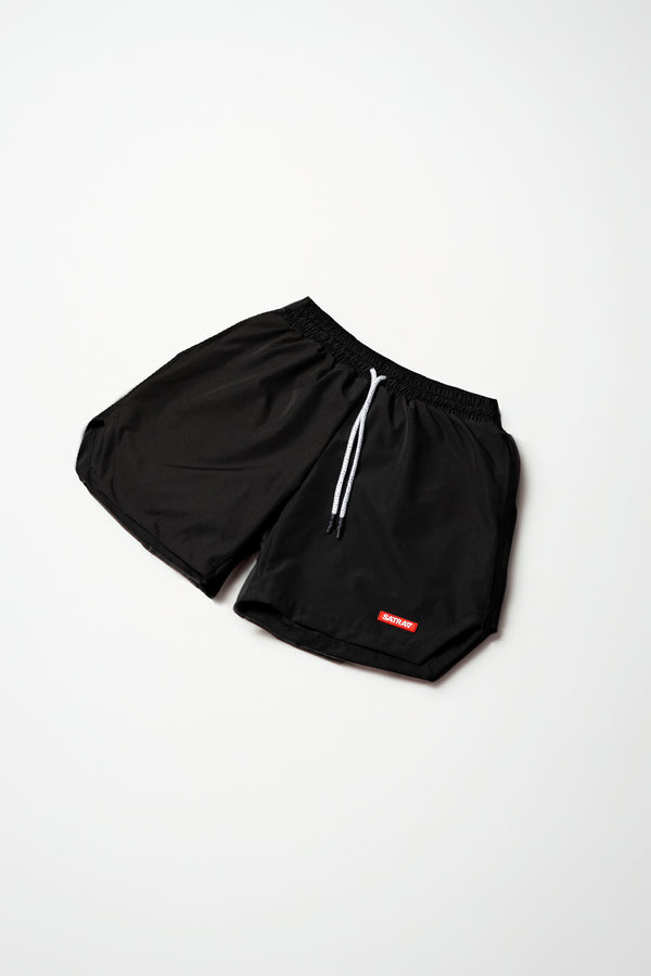 SATRAA - THE LEDGE PRO SHORTS BLACK - SATRAA