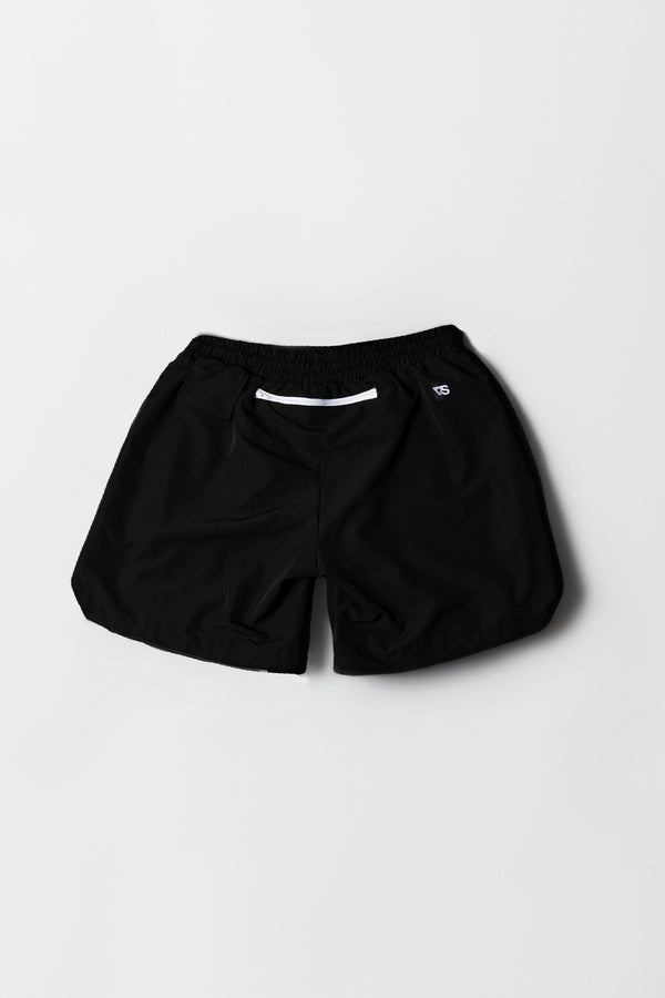 SATRAA - THE LEDGE PRO SHORTS BLACK - SATRAA