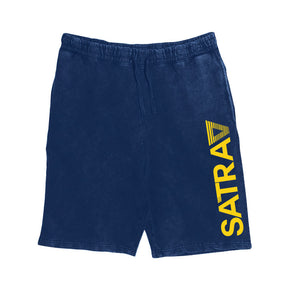 SATRAA - SIGNATURE SWEAT SHORTS VINTAGE NAVY - SATRAA