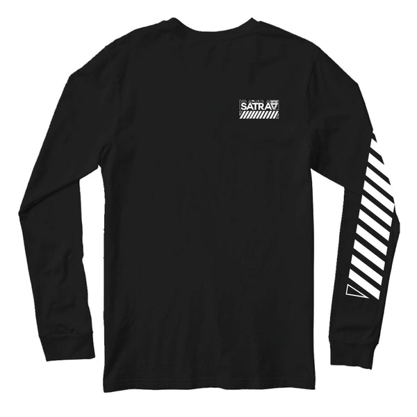 SATRAA - NAKMUAY LIFESTYLE LONGSLEEVE BLACK - SATRAA