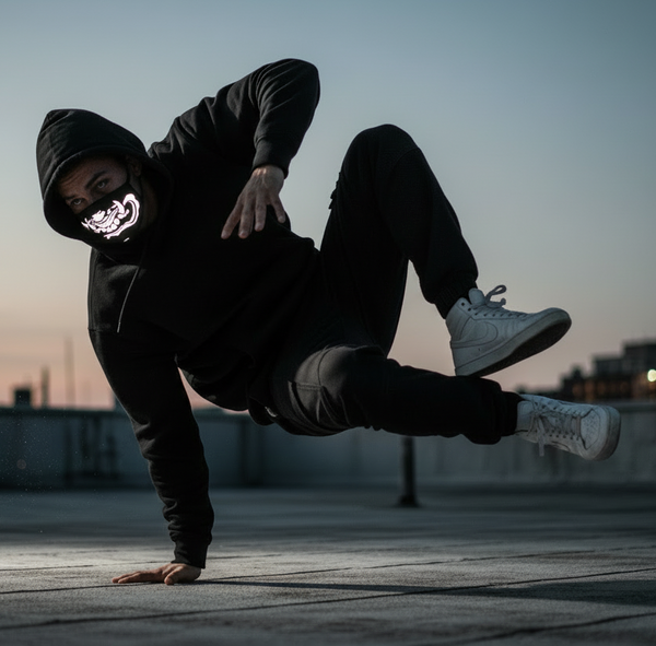 YAK BLACK MASK - 4 PACK